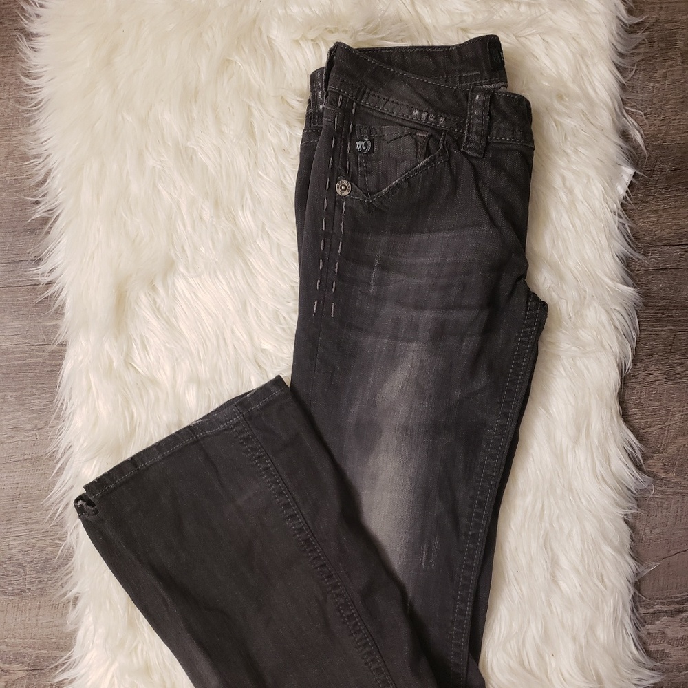 MEK Denim Jean's, black, size 27 boot cut